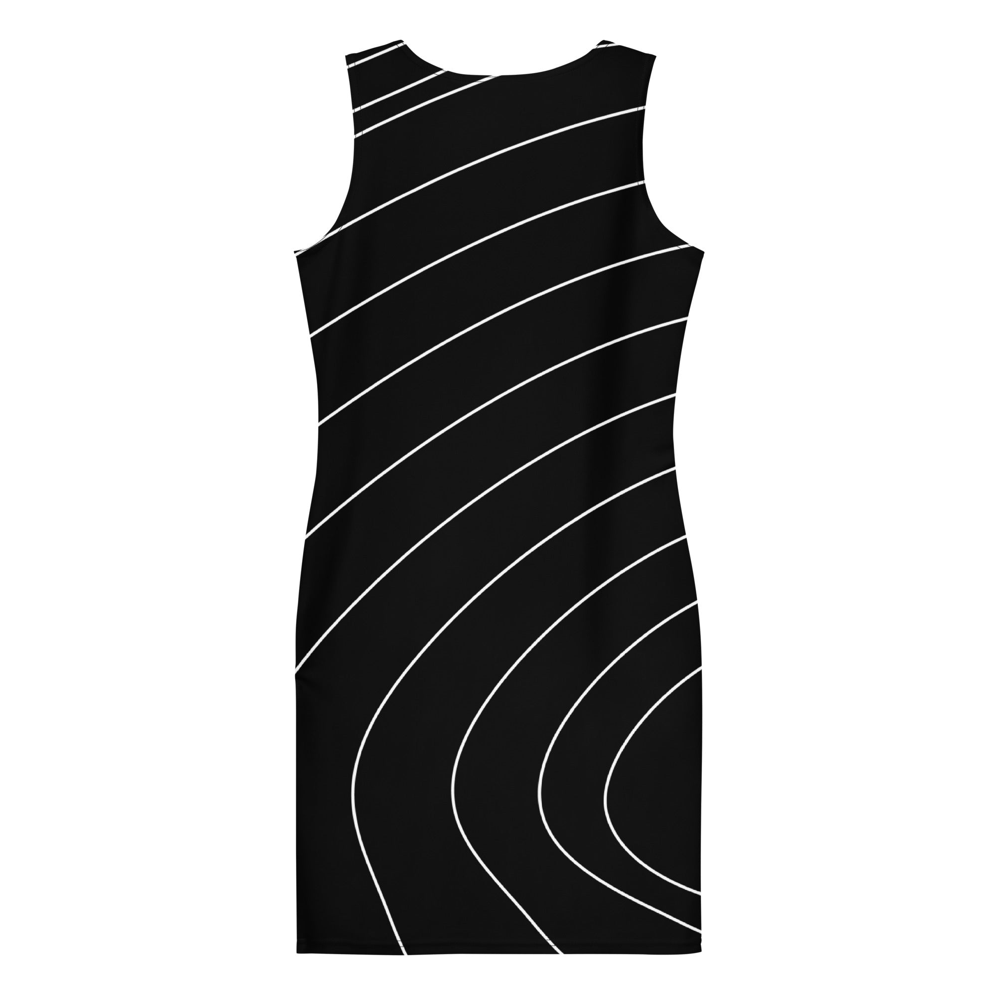 BE3 Swirls Sublimation Cut & Sew Dress