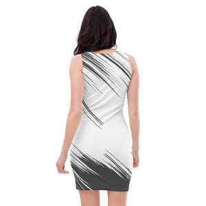 C21 Streaks Sublimation Cut & Sew Dress