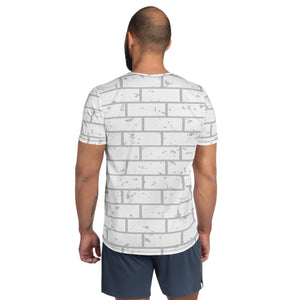 C21 Beggins Brick House All-Over Print Men's Athletic T-shirt