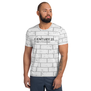 Open image in slideshow, C21 Beggins Brick House All-Over Print Men&#39;s Athletic T-shirt
