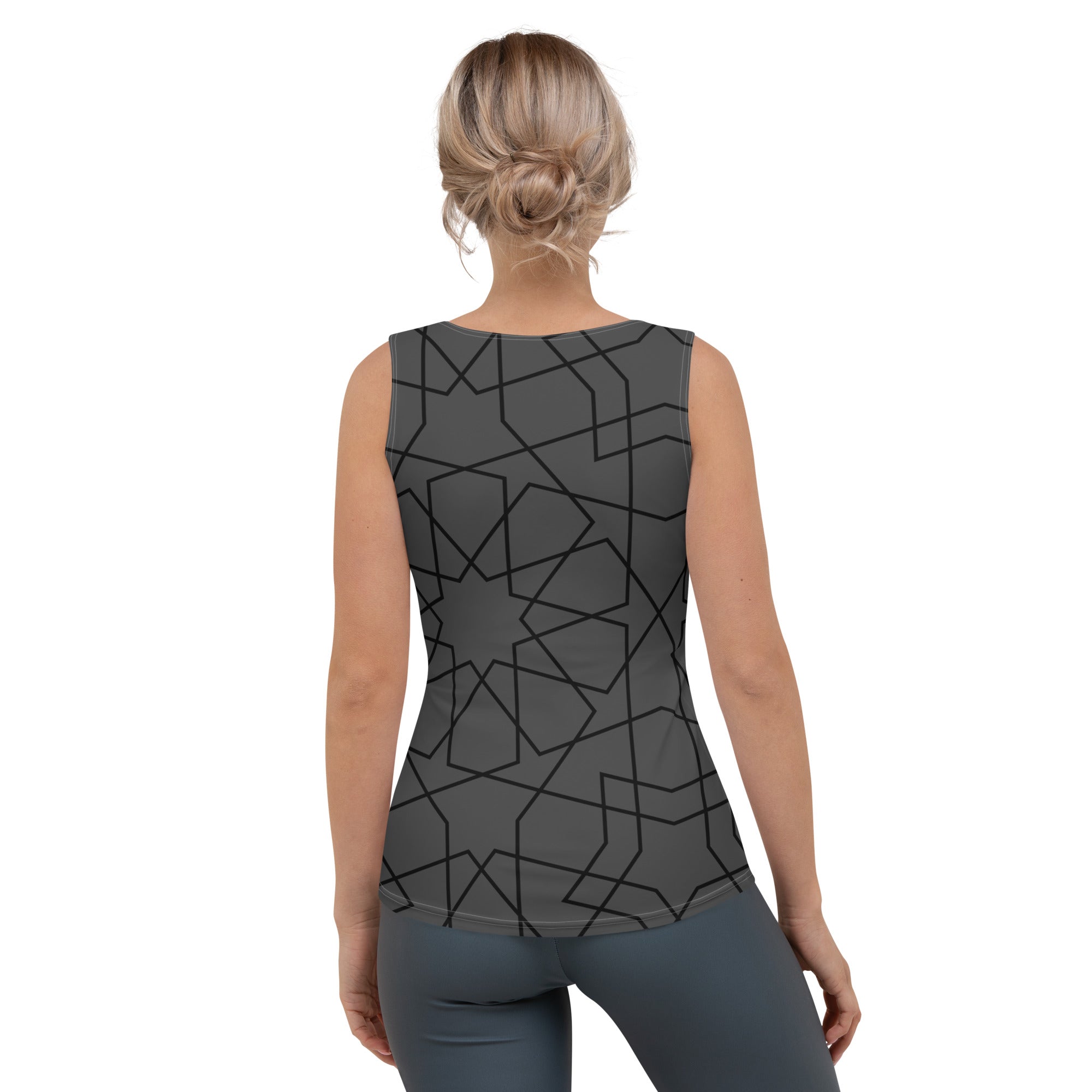 BE3 Star Geo Sublimation Cut & Sew Tank Top