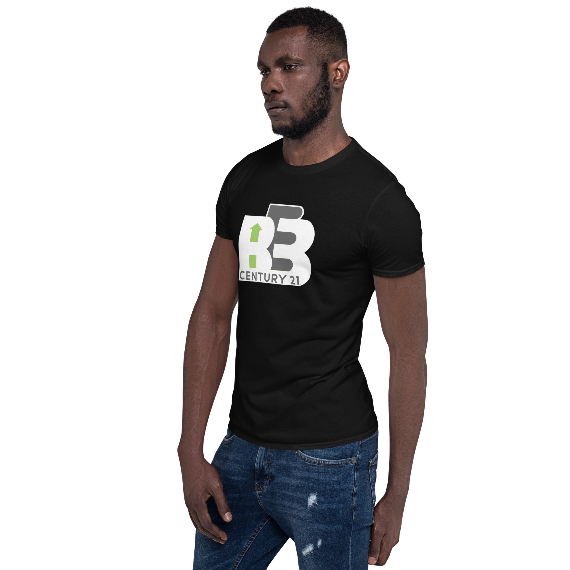 BE3 Large Logo Short-Sleeve Men's T-Shirt