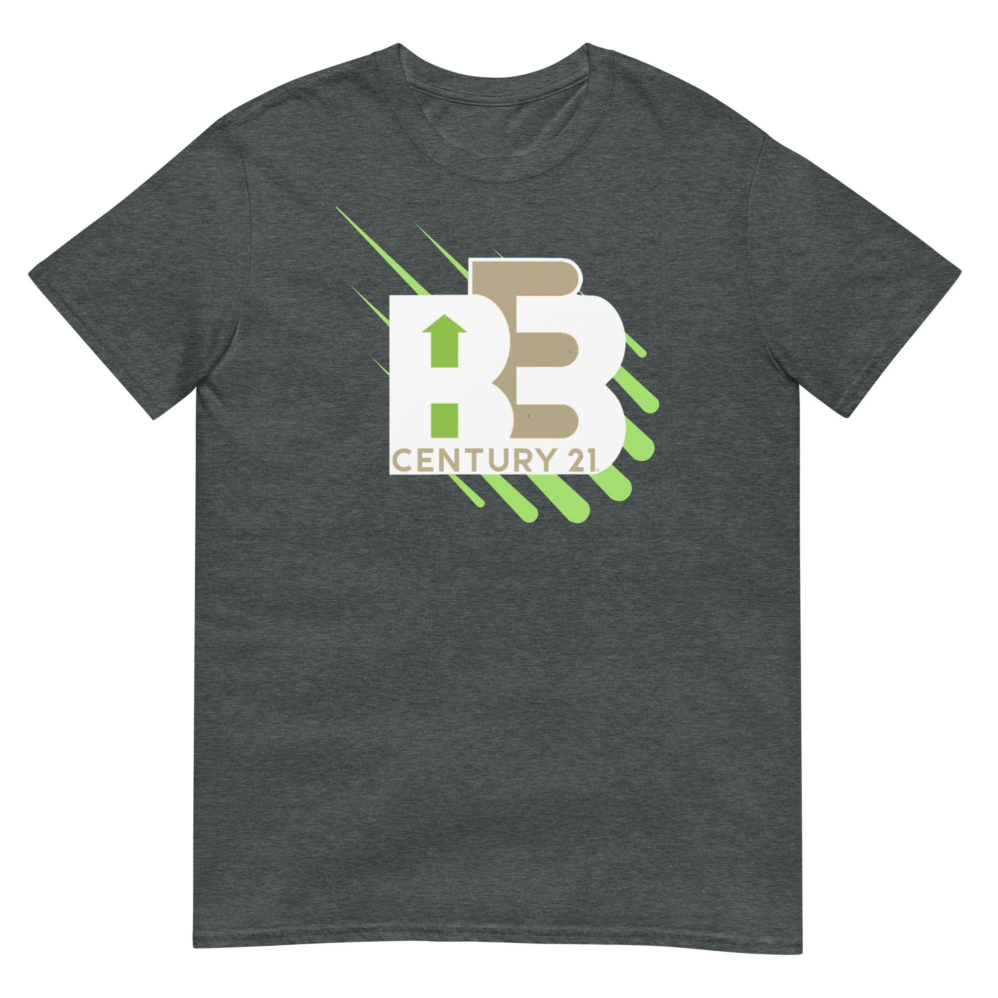 BE3 Splatter Logo Men's Short-Sleeve T-Shirt