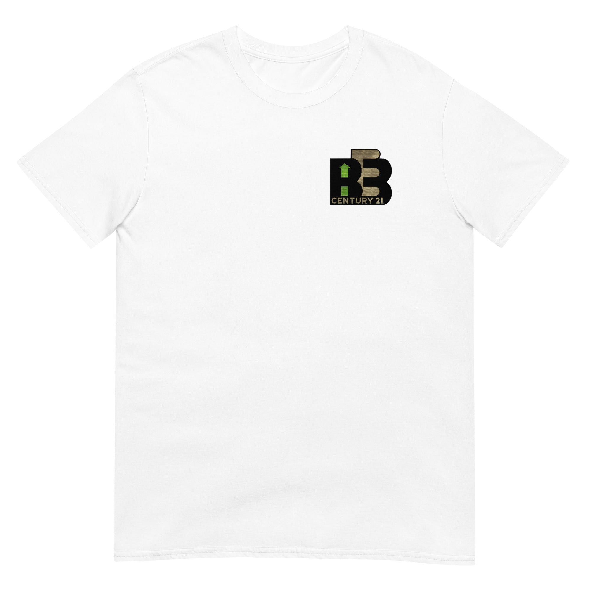 BE3 Gold Logo Short-Sleeve Men's T-Shirt