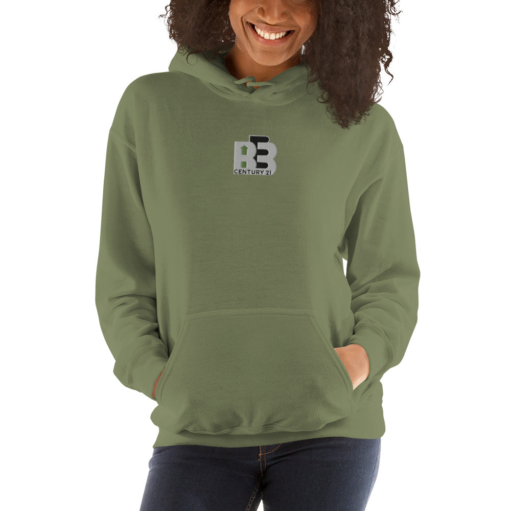 BE3 Embroidered Seal Unisex Hoodie