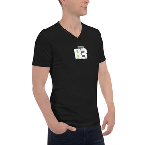 BE3 Unisex Short Sleeve V-Neck T-Shirt