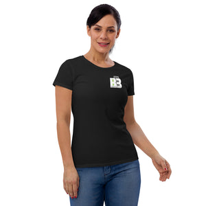 Open image in slideshow, BE3 Heart Seal Women&#39;s short sleeve t-shirt
