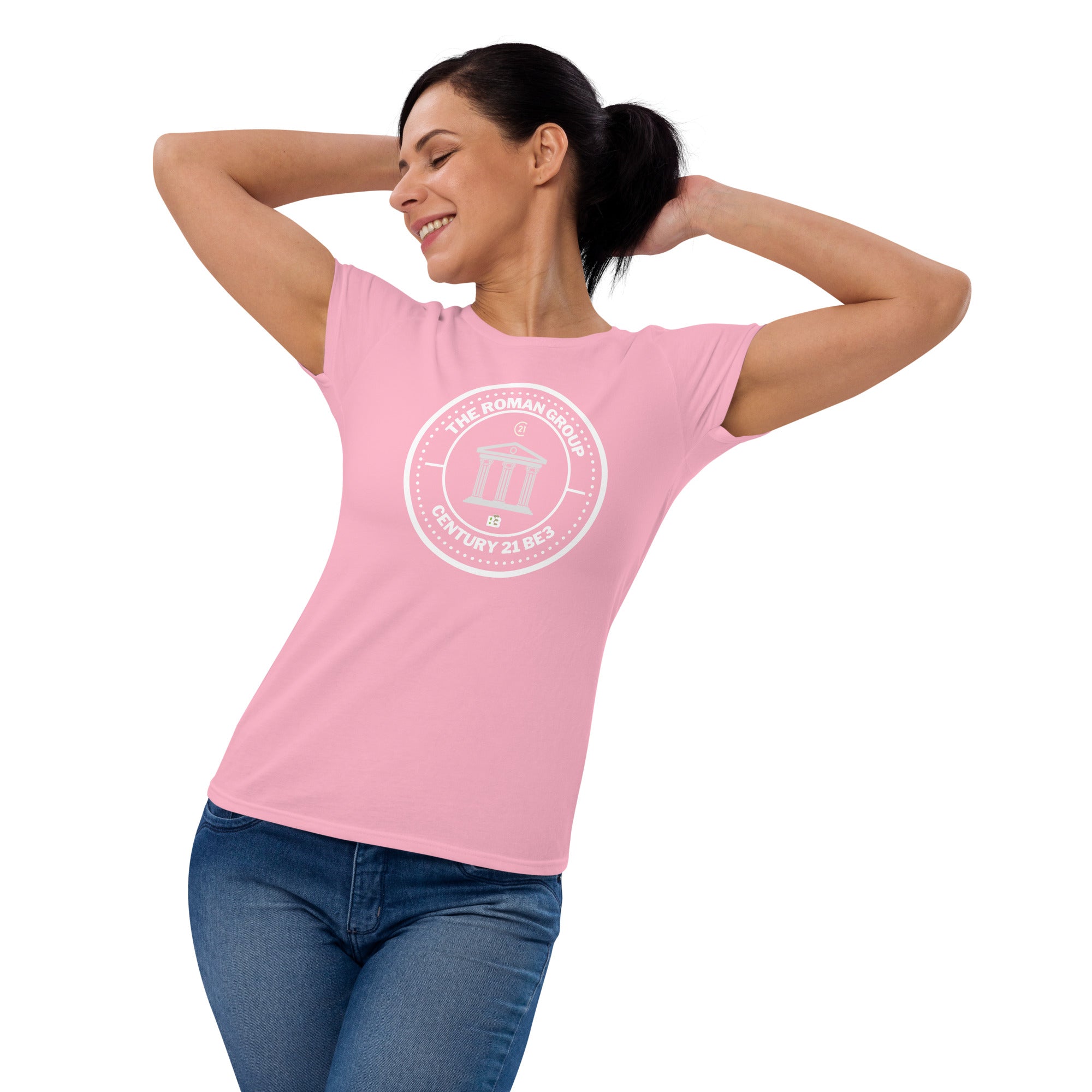 Roman Group Circle Logo Women's short sleeve t-shirt